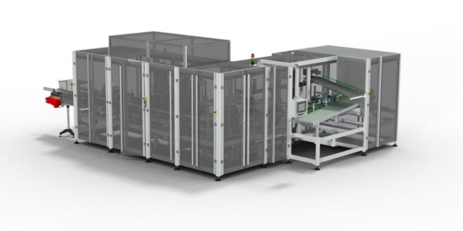 VE800 Bottles Cartoner Esatec VE800 Bottling / Cartoner Machine